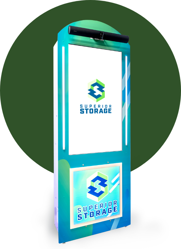 RCM Video kiosk with kiosk image